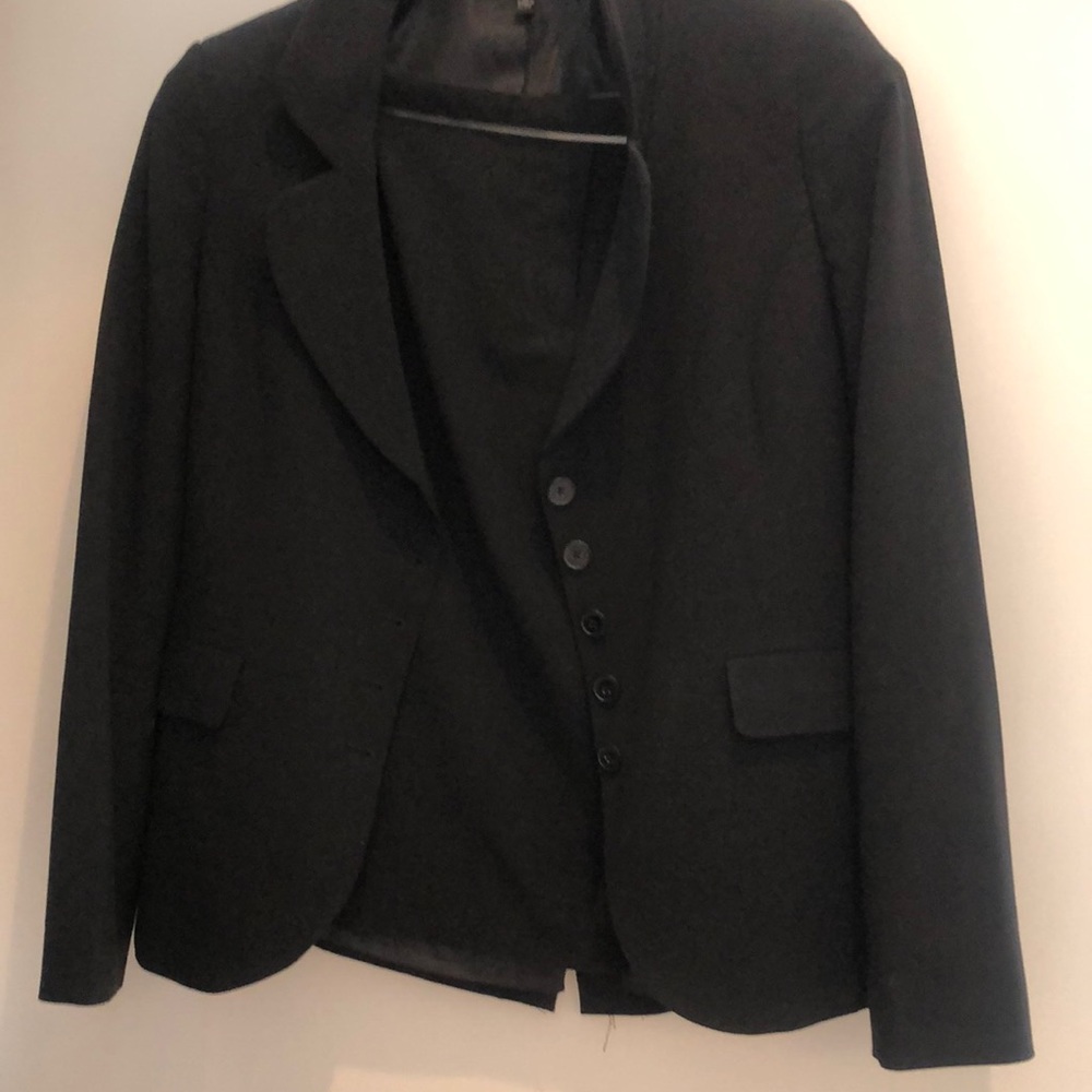 Black skirt suit